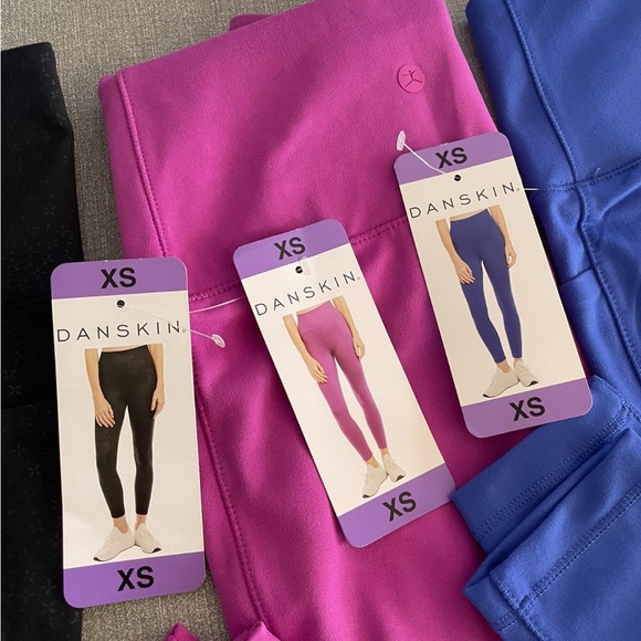 Danskin Other - Danskin Kids Magenta and Blue Leggings